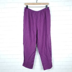 FLAX 100% linen pant | L